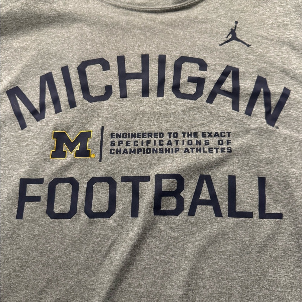 2/$20 Jordan Dri-FIT Michigan Wolverines Football T-Shirt
